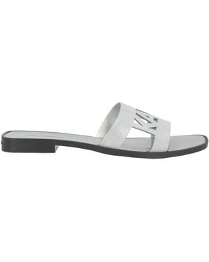 KARL LAGERFELD Sandals Leather - White