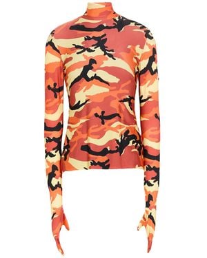 Vetements T-Shirt Polyamide, Elastane - Orange
