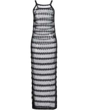 Isabel Benenato Maxi Dress - White