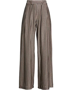 Momoní Trousers Polyester, Viscose, Metallic Polyester, Polyamide, Elastane - Black