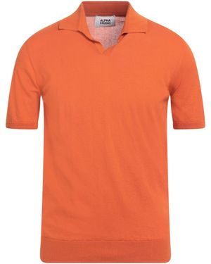 Alpha Studio Polo Shirt - Orange