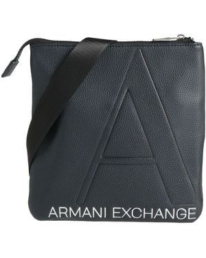 ARMANI EXCHANGE Cross-Body Bag Polyester - Black