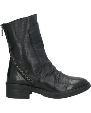 Pawelk's Ankle Boots Leather - Black