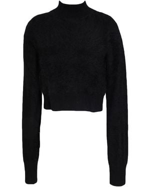 Sportmax Cuello Alto - Negro
