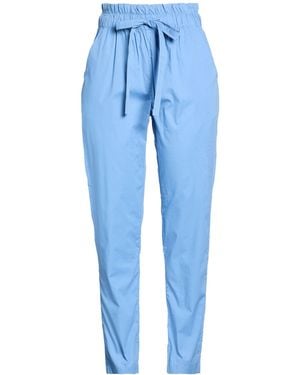 Alpha Studio Trousers Cotton, Elastane - Blue