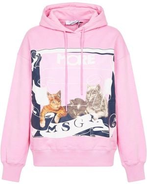 MSGM Sweatshirt Cotton - Pink