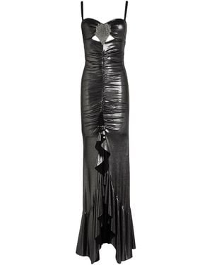 Aniye By Lead Maxi Dress Polyester, Elastane - Black