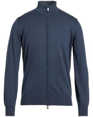 Canali Cardigan Cotton - Blue