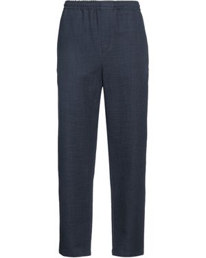 Aspesi Pants Cotton, Linen, Polyamide, Elastane - Blue