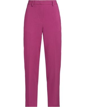 Ottod'Ame Fuchsia Trousers Polyester, Viscose, Elastane - Red
