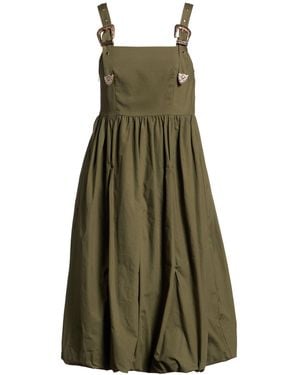 No Secrets Midi Dresses - Green