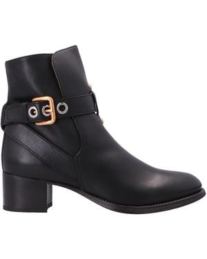 Chloé Ankle Boots Soft Leather - Black