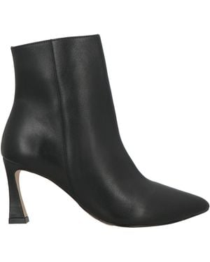 Miss Unique Botines De Caña Alta - Negro