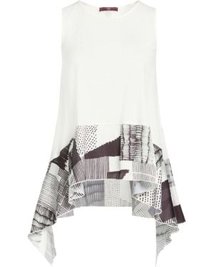 High Top Cotton, Polyester - White