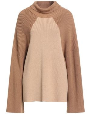 Akep Rollkragenpullover - Natur