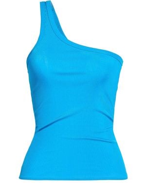 forte_forte Azure Top Viscose, Elastane - Blue