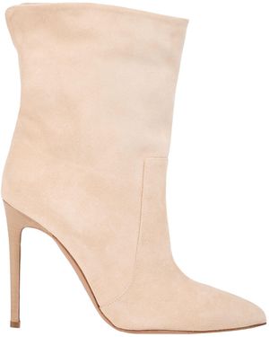 Paris Texas Ankle Boots Leather - Natural