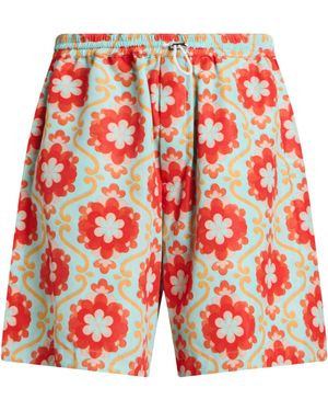 DSquared² Shorts & Bermuda Shorts Polyester - Red