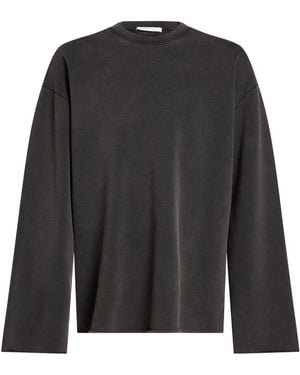 Helmut Lang Sweatshirt Cotton - Black