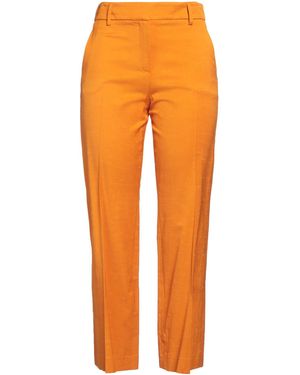 True Royal Trousers Viscose, Cotton, Silk, Elastane - Orange