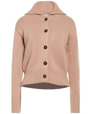 Zanone By Slowear Sand Cardigan Alpaca Wool, Virgin Wool - Natural