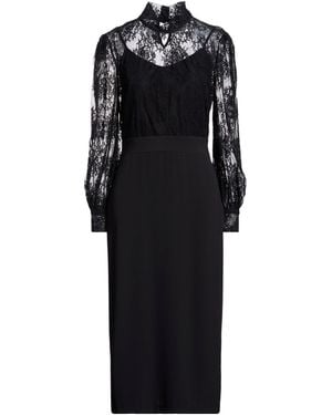 Motel Midi-Kleid - Schwarz