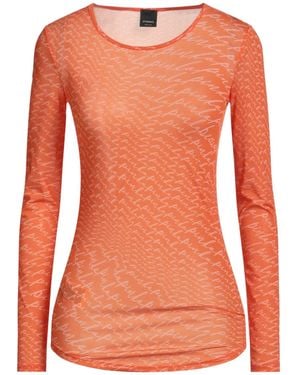 Pinko T-Shirt Polyamide, Elastane - Orange