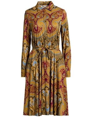 Caliban Midi-Kleid - Natur