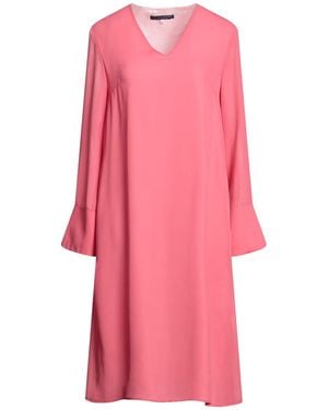 Brian Dales Midi Dress Polyester - Pink