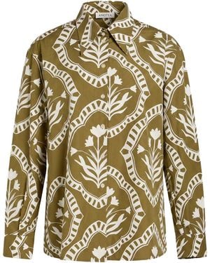 Amotea Military Shirt Cotton - Green