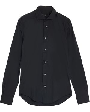 Brian Dales Shirt Cotton, Polyamide, Elastane - Blue