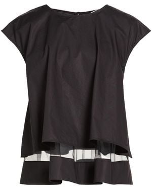 MEIMEIJ Top Cotton, Polyamide - Black