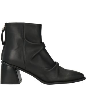 Ovyè Botines De Caña Alta - Negro