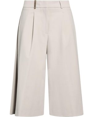 Peserico Trousers Polyester, Virgin Wool, Elastane - Multicolour