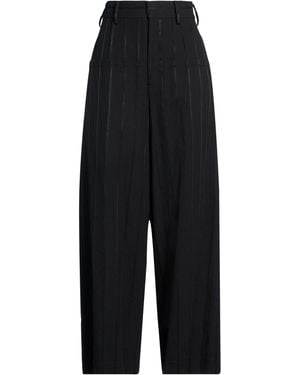 Uma Wang Trousers Cotton, Acetate - Black