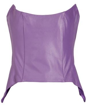 8 by YOOX Top - Purple