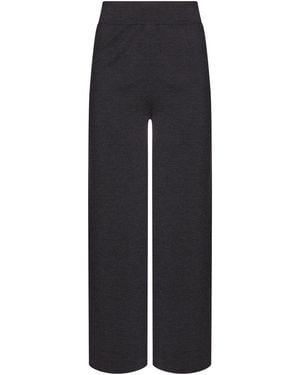 Alpha Studio Charcoal Pants Merino Wool - Blue