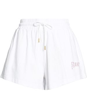 Sandro Ivory Shorts & Bermuda Shorts Cotton - White