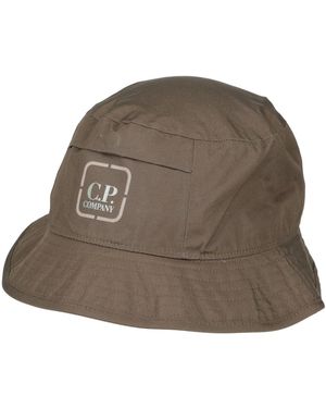 C.P. Company Hats - Brown