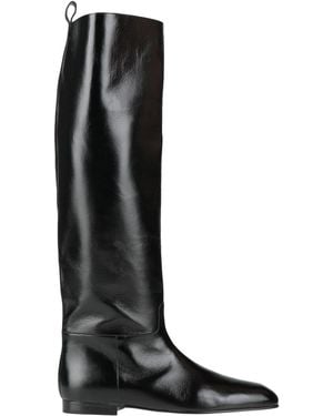 KHAITE Boot Calfskin - Black