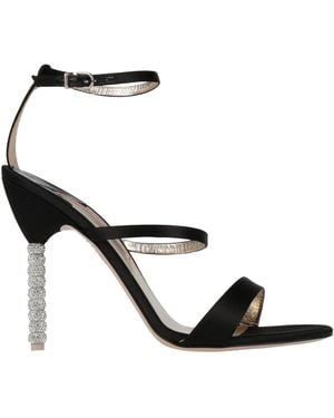 Sophia Webster Sandals Textile Fibres - Black
