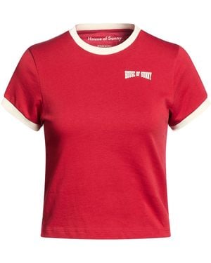 House Of Sunny T-Shirt Organic Cotton - Red
