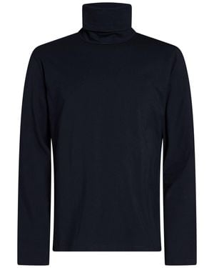 Jil Sander Midnight T-Shirt Cotton, Elastane - Blue