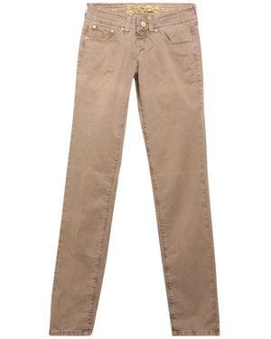 Jacob Cohen Taupe Jeans Cotton, Elastane - Natural