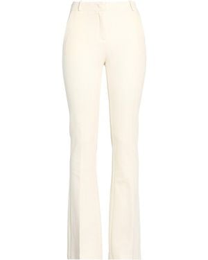 Kiltie Cream Trousers Cotton - White