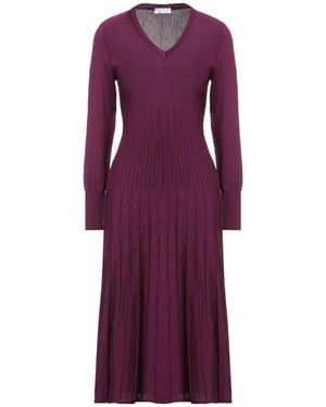 NEERA 20.52 Midi Dress - Purple