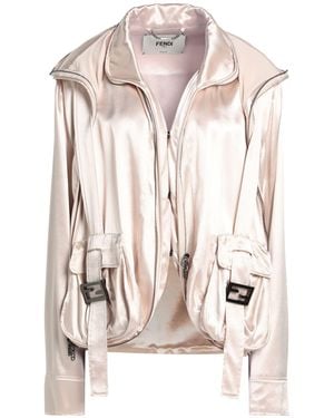 Fendi Jacket Viscose - Pink