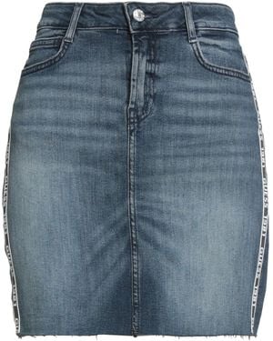 Guess Denim Skirt Cotton, Elastane - Blue