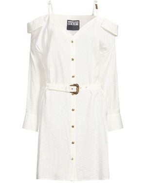 Versace Jeans Couture Mini Dresses - White