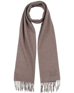 Max Mara Sand Scarf Cashmere - Brown